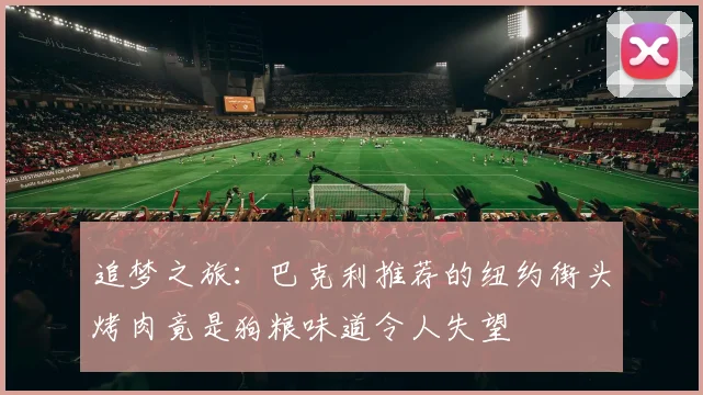 追梦之旅：巴克利推荐的纽约街头烤肉竟是狗粮味道令人失望